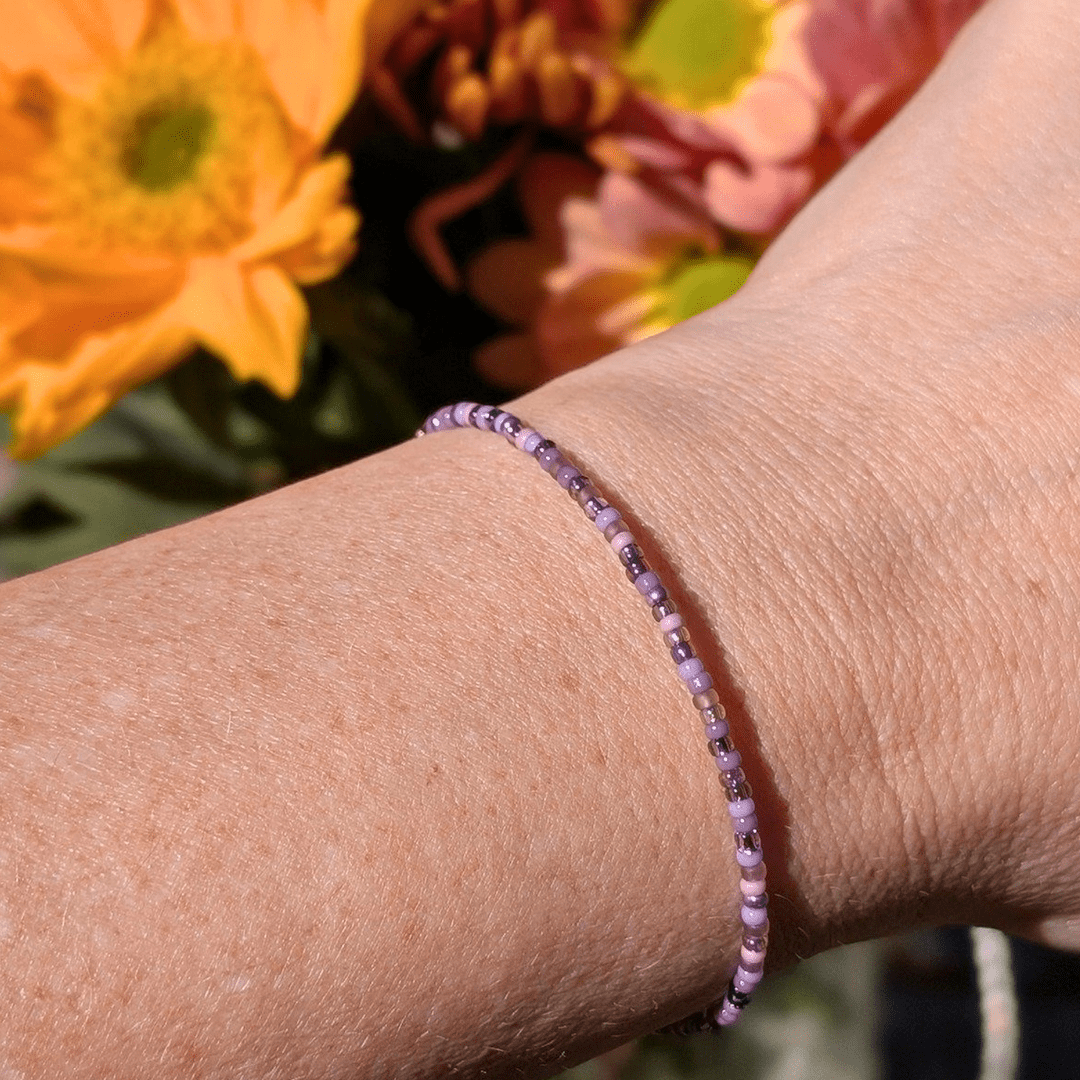 Dainty Bracelet - Lavender