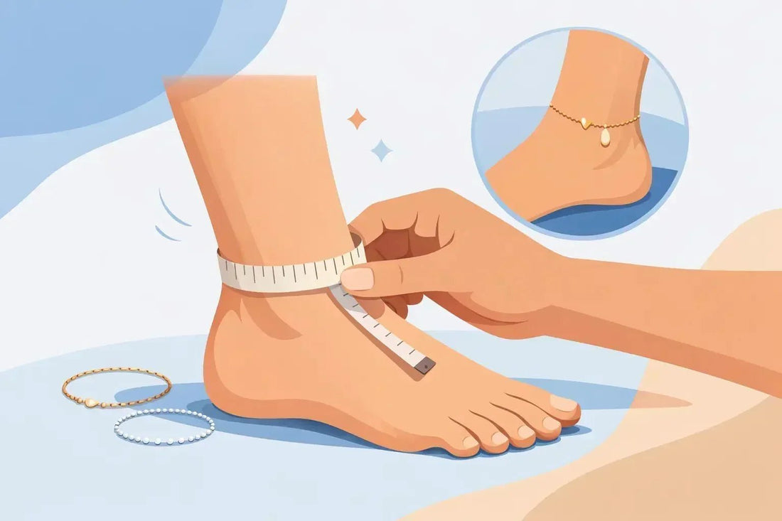 How to Measure Ankle for Anklet Fit - creations by cherie