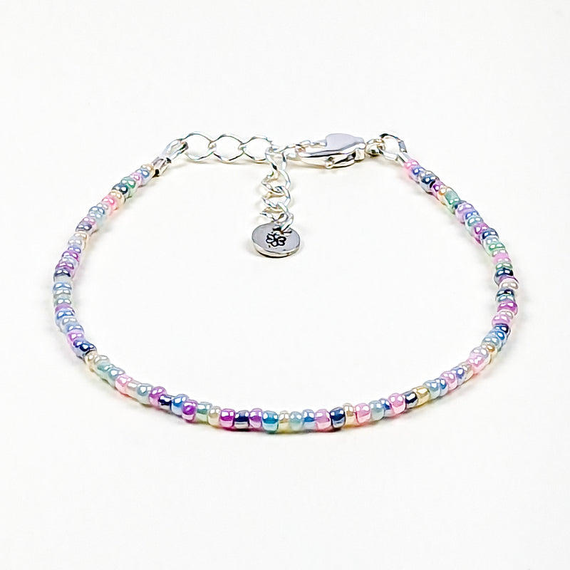 Pastel Rainbow Chain Bracelet