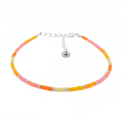 Dainty Adjustable Anklet - Sunny