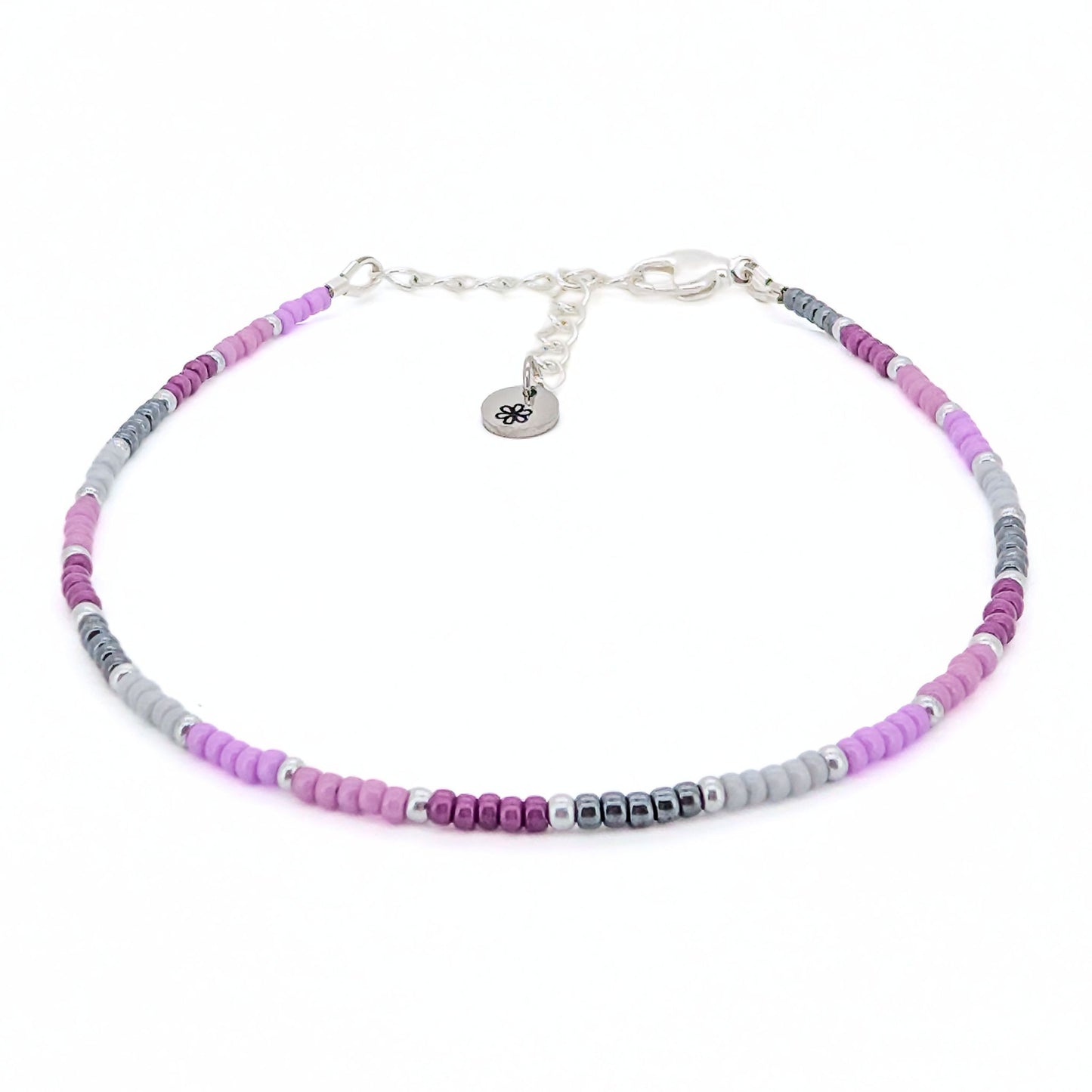 Dainty Adjustable Anklet - Moonlight