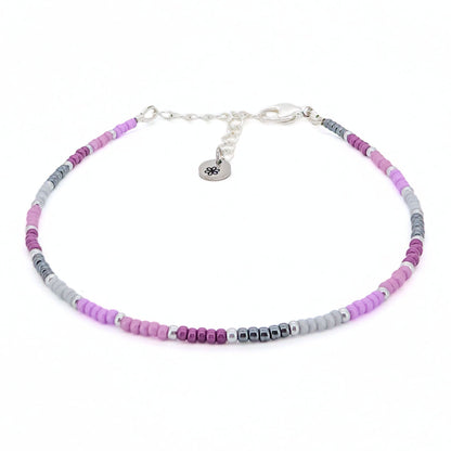 Dainty Adjustable Anklet - Moonlight
