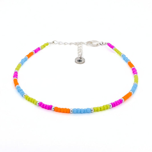 Dainty Adjustable Anklet - Popsicle