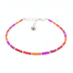 Dainty Adjustable Anklet - Sunset