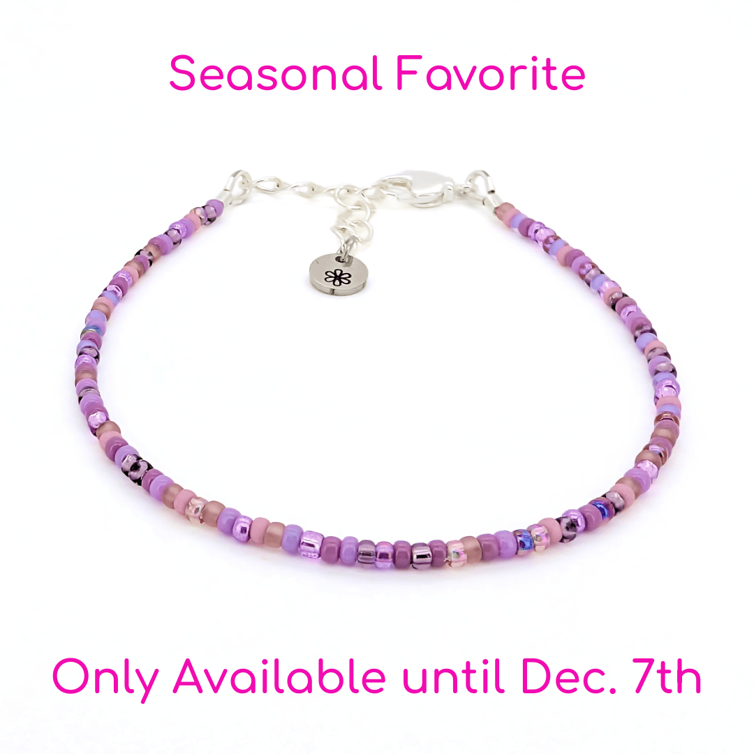 Dainty Bracelet - Lavender