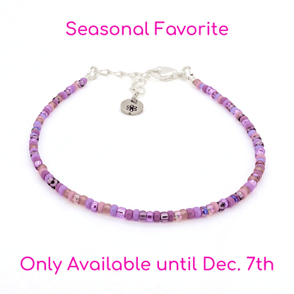 Dainty Bracelet - Lavender