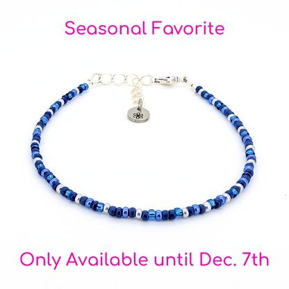 Dainty Bracelet - Midnight Sky