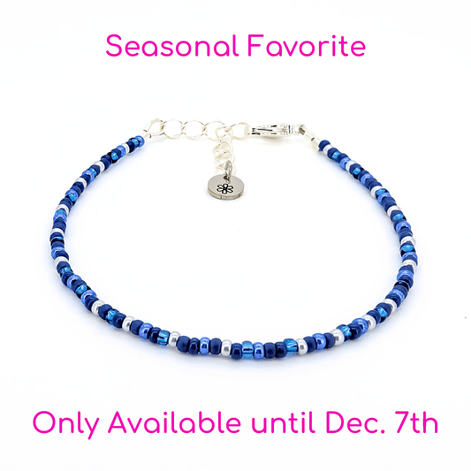 Dainty Bracelet - Midnight Sky