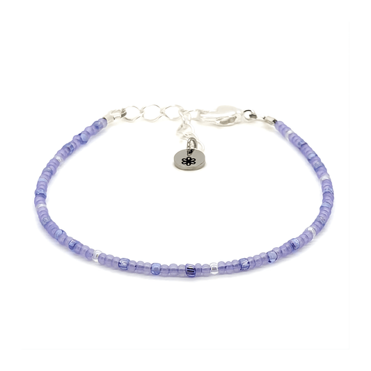 Dainty Bracelet - Pale Periwinkle