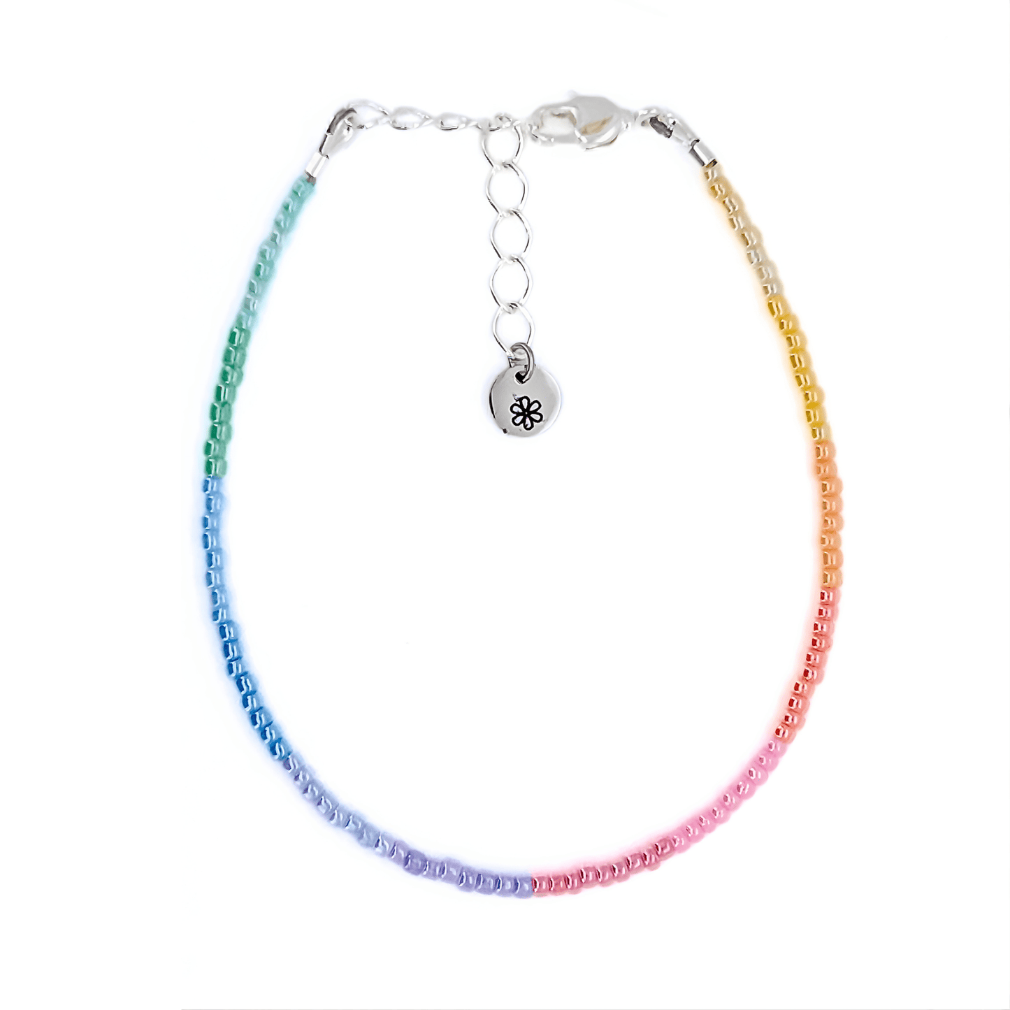 Dainty Bracelet - Pastel Rainbow