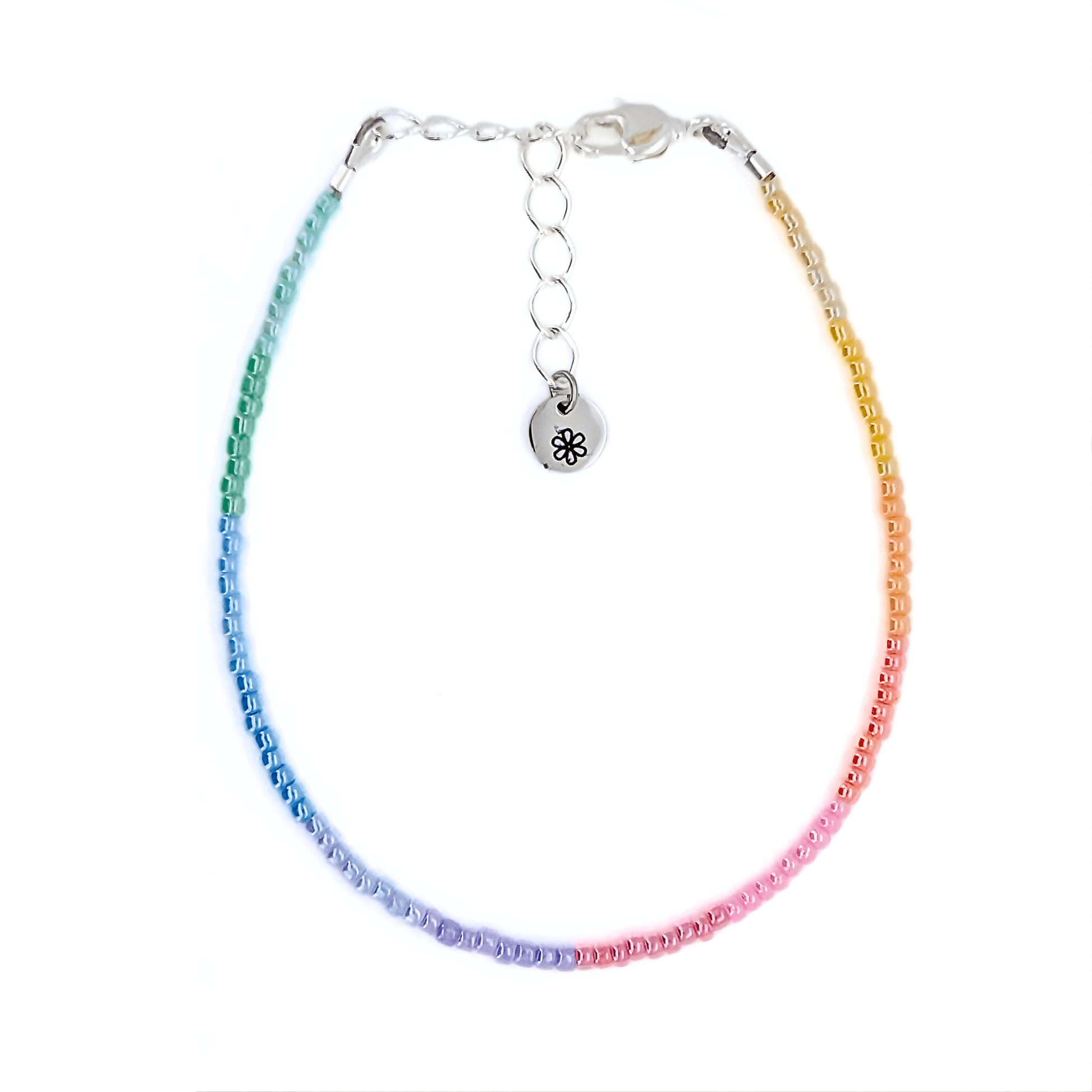 Dainty Bracelet - Pastel Rainbow