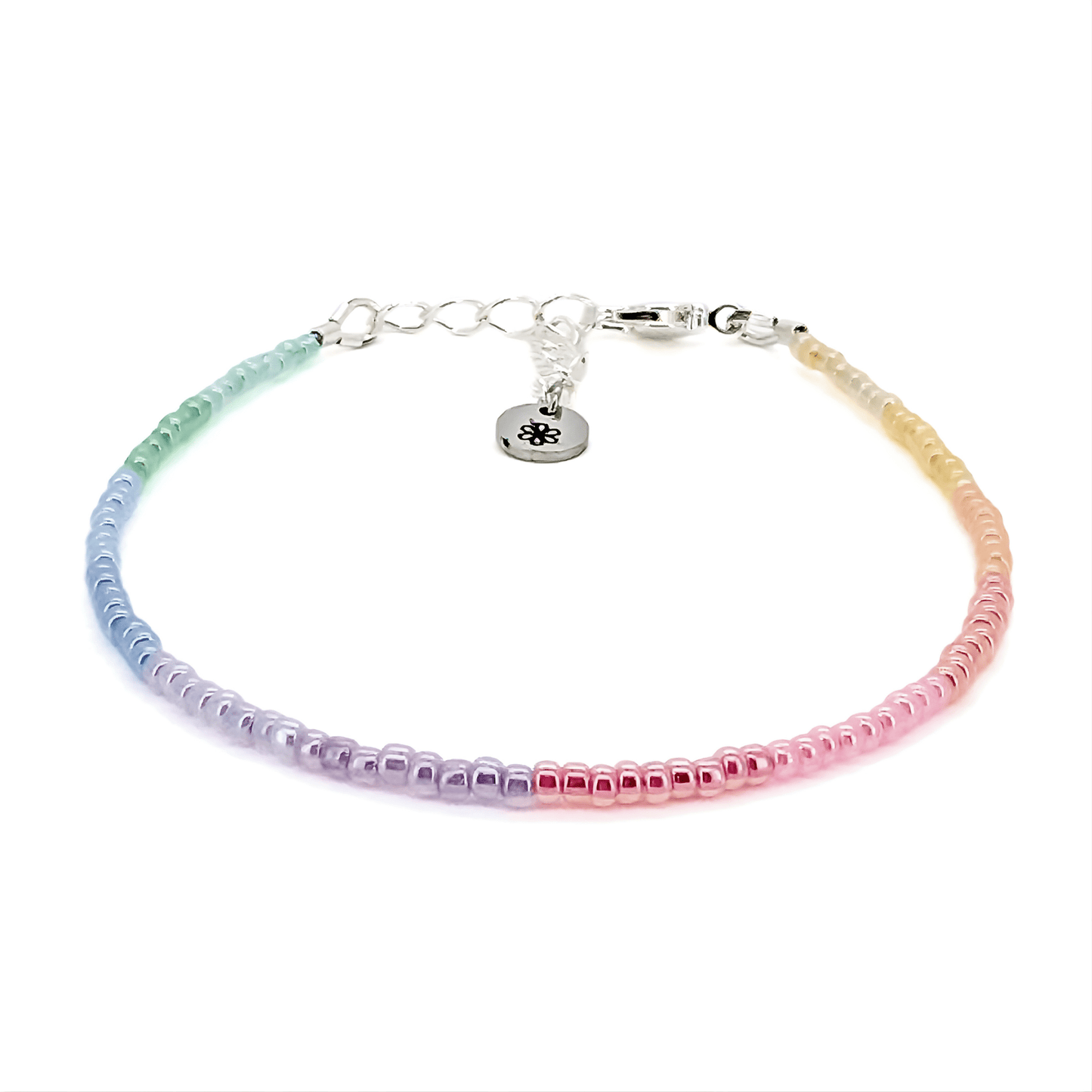 Dainty Bracelet - Pastel Rainbow