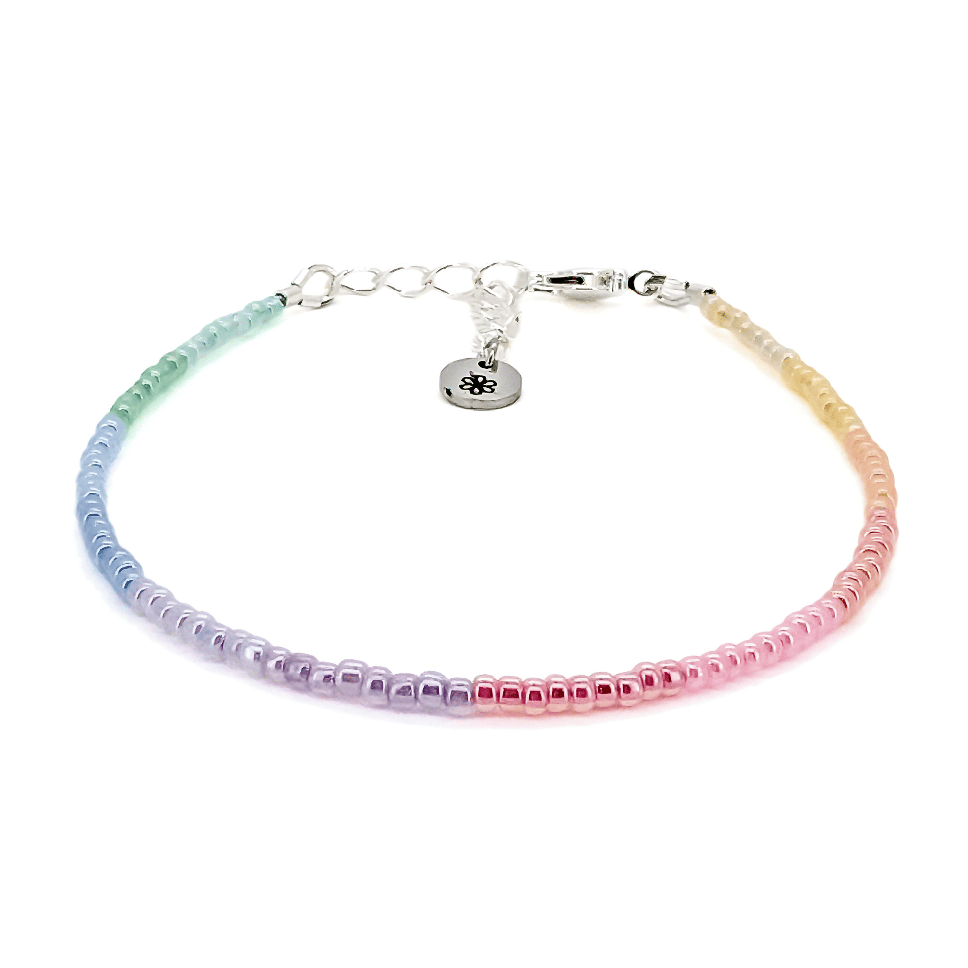 Dainty Bracelet - Pastel Rainbow