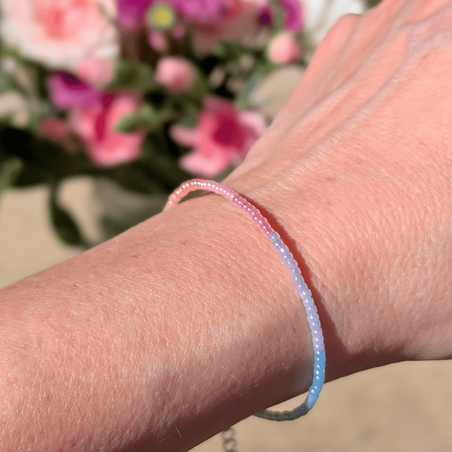 Dainty Bracelet - Pastel Rainbow