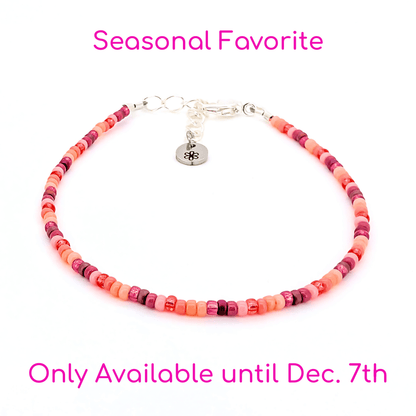 Dainty Bracelet - Peaches and Berries