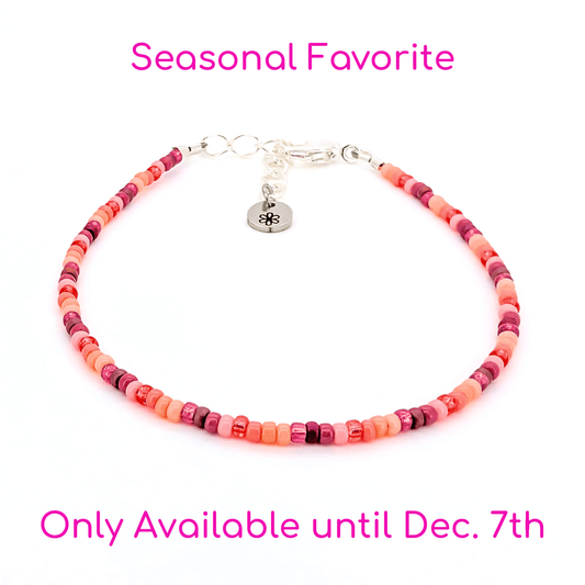 Dainty Bracelet - Peaches and Berries