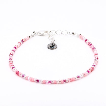 Dainty bracelet - Pink Frosting