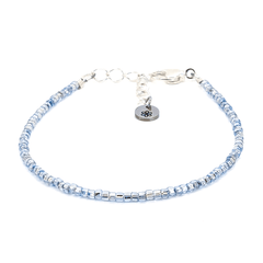 Dainty bracelet · Silver Mist · 3 Adjustable Sizes