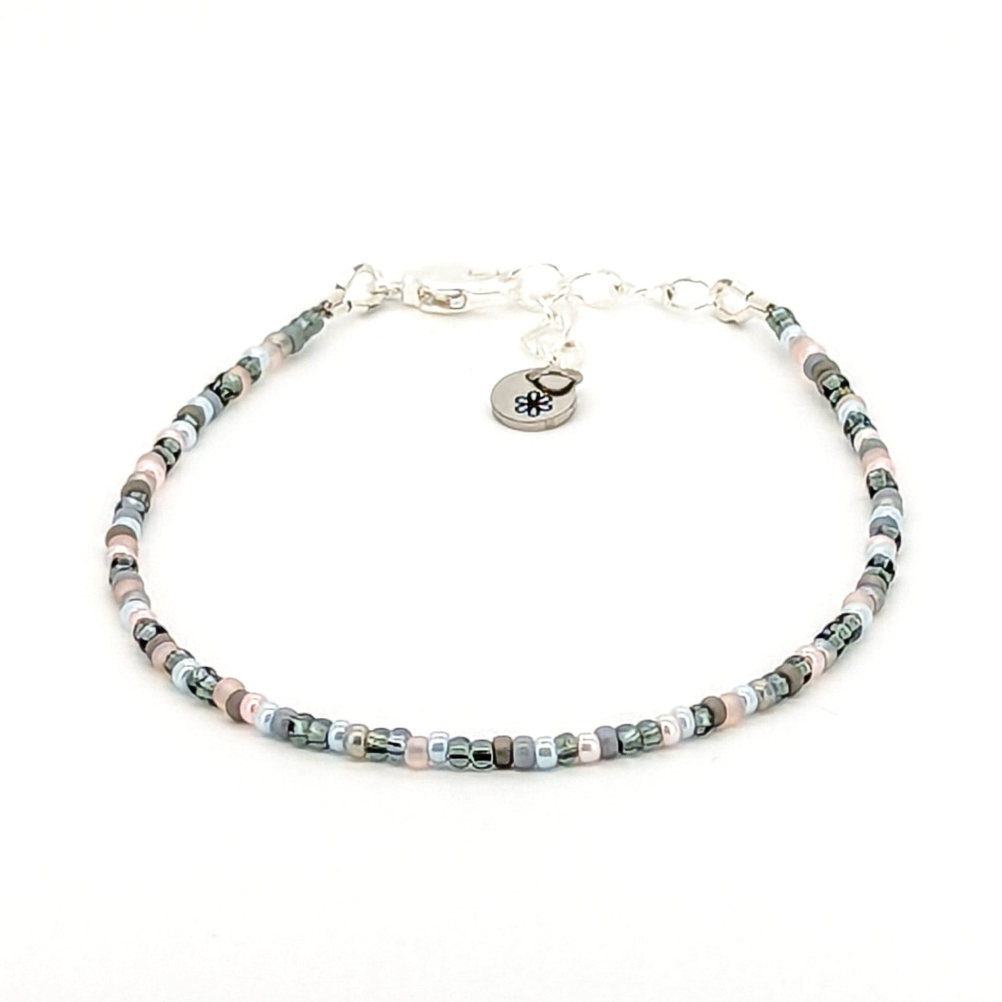 Dainty bracelet - Storm Cloud