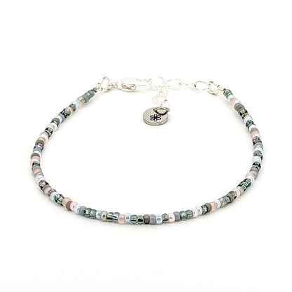 Dainty bracelet - Storm Cloud