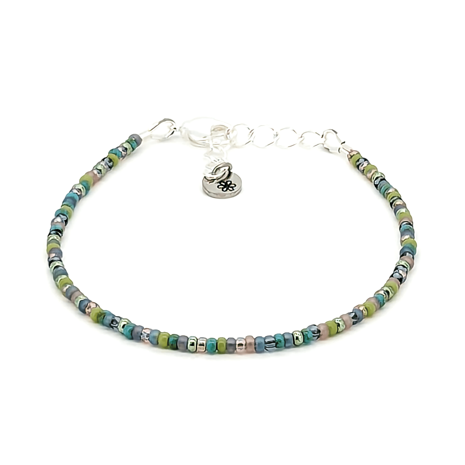 succulent bracelet Dainty bracelet · Succulent · 3 Adjustable Sizes Average 7"-8"