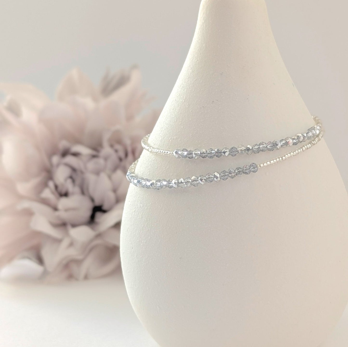 Double Wrap Bracelet - Silver - Limited Edition