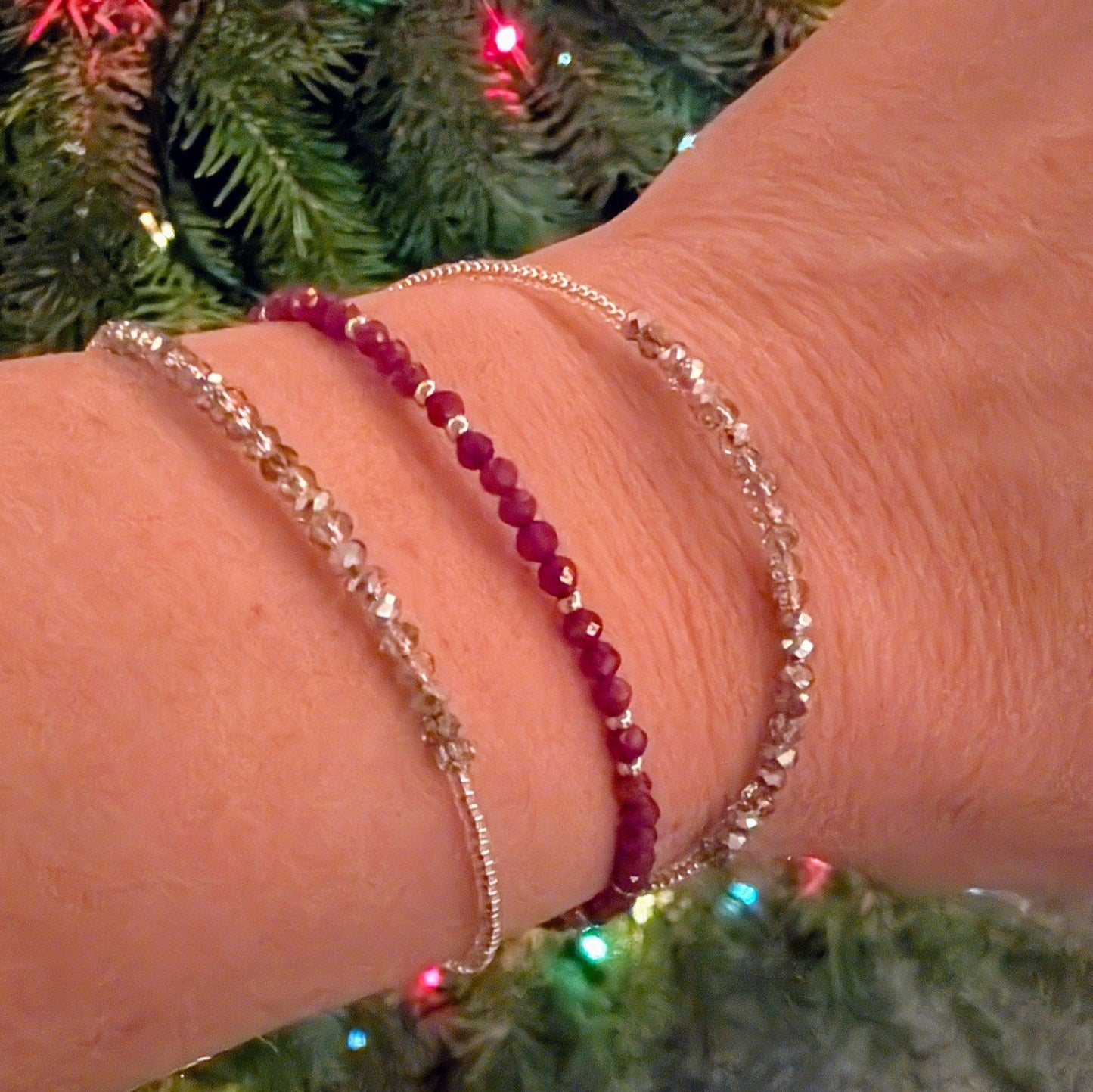 Double Wrap Bracelet - Silver - Limited Edition