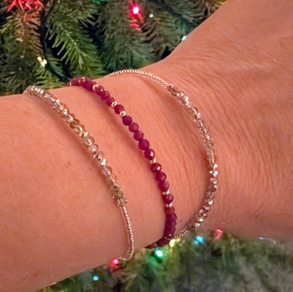 Double Wrap Bracelet - Silver - Limited Edition