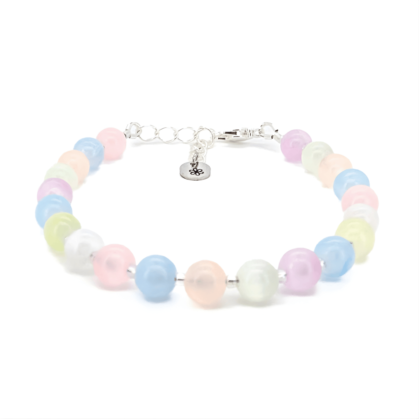 Gemstone Bracelet - Pastel Selenite