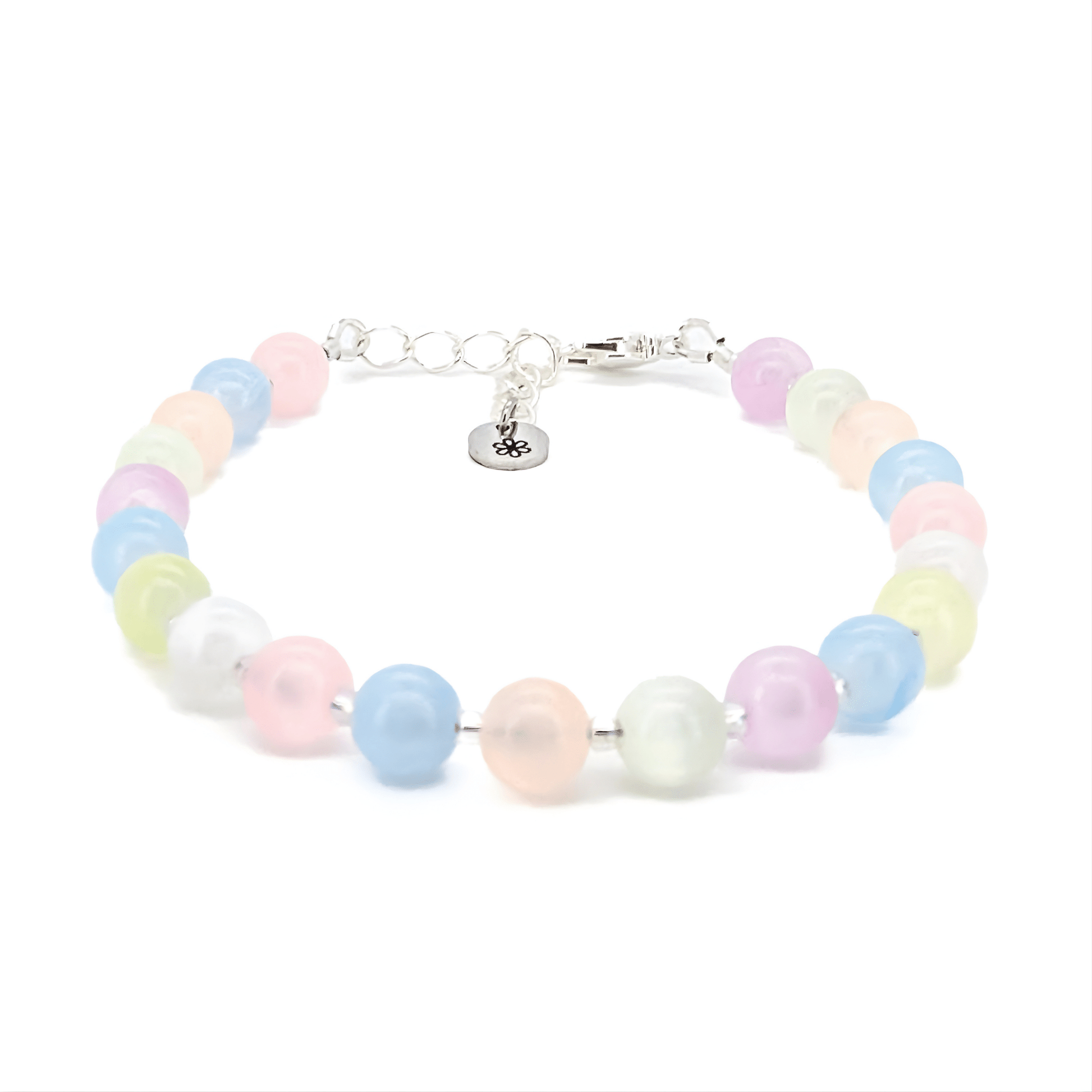 Gemstone Bracelet - Pastel Selenite
