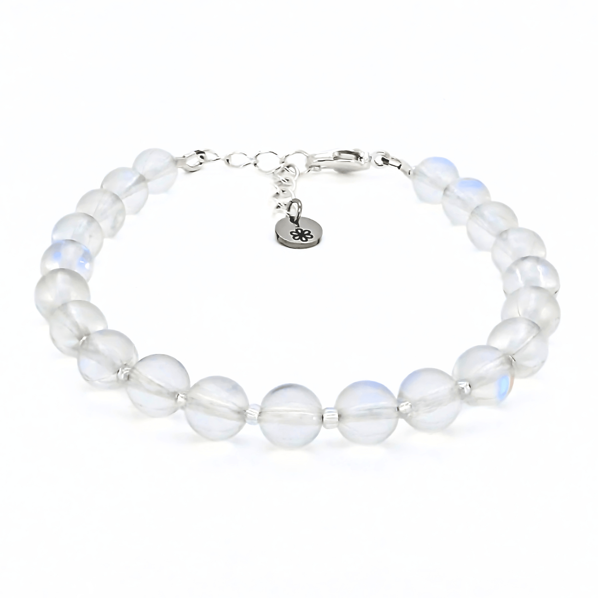 Mermaid Glass Bead Bracelet - Clear